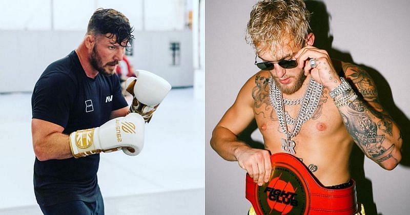 Michael Bisping (left), Jake Paul (right) [Images Courtesy: @mikebisping @jakepaul on Instagram]