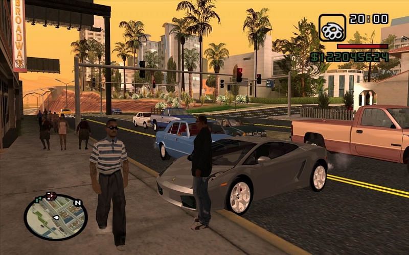 GTA San Andreas features a number of great vehicles (Image via Rockstar Games)