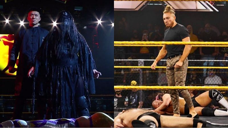 WWE NXT के एपिसोड के दौरान कुछ रोचक चीजें देखने को मिलीं।