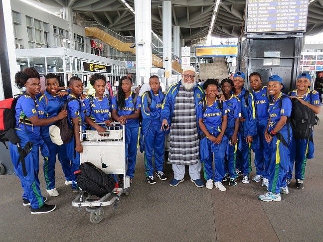 Tanzania Women&#039;s Cricket Team (Image Courtesy: Tanzania Cricket)
