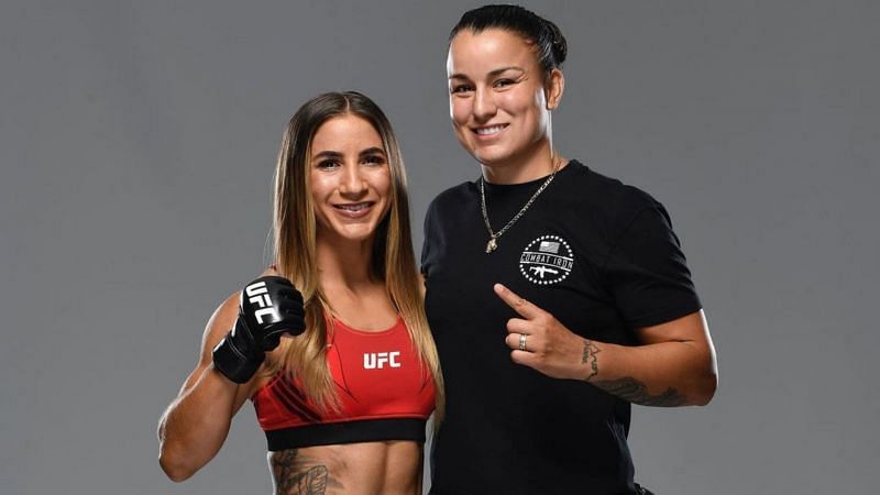 Tecia Torres (left) and Raquel Pennington (right) [Image Courtesy: @raquel_pennington on Instagram]