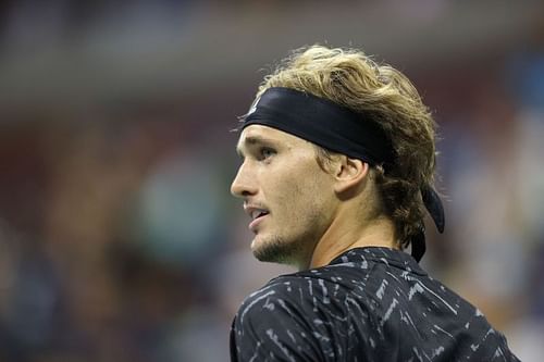 Alexander Zverev won courtesy a retirement in the third round.