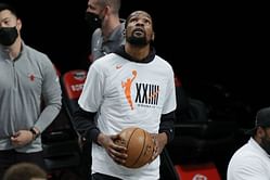 "Why do people call you KD?" - David Letterman asks a bizarre question to Kevin Durant at Brooklyn Nets' media day; he responds