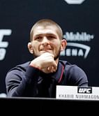 "I hope there was no knife" - Khabib Nurmagomedov laughs off notion that the individual in viral video was an armed attacker