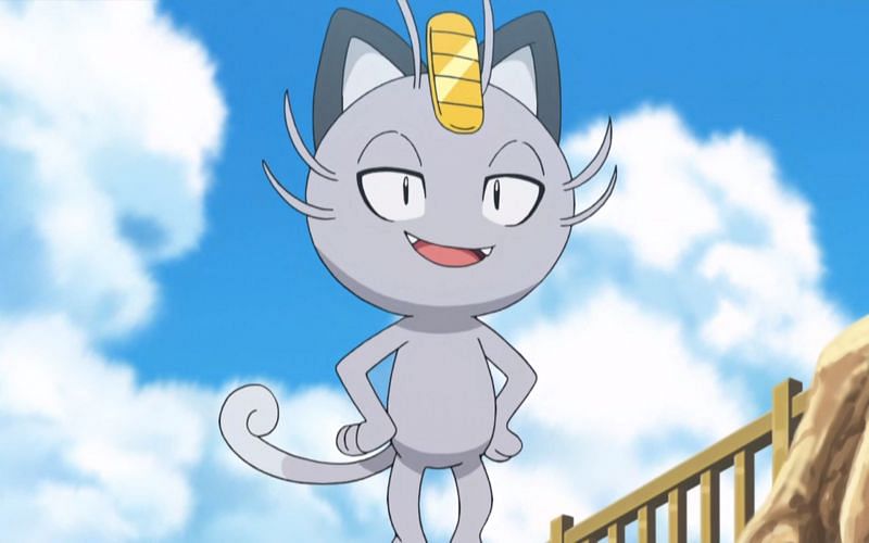 Alolan Meowth is Dark-type instead of Normal-type (Image via The Pokemon Company)