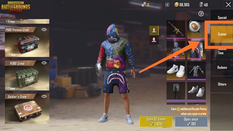 Buy pubg shop items