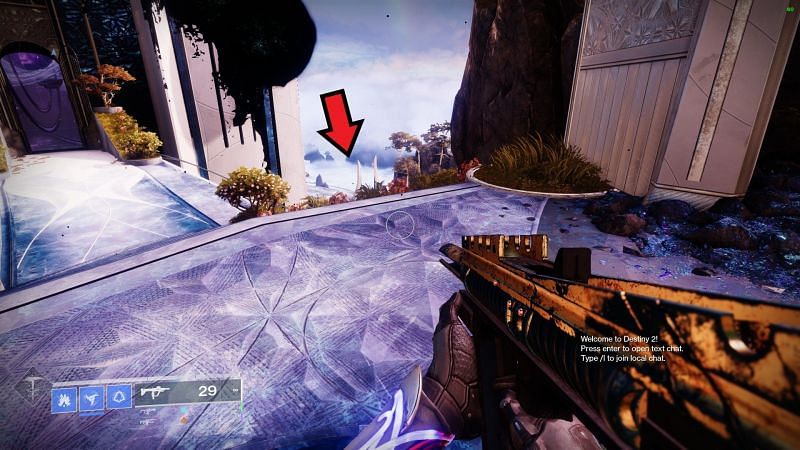 First Skew location on the Dreaming City (Image via Destiny 2)