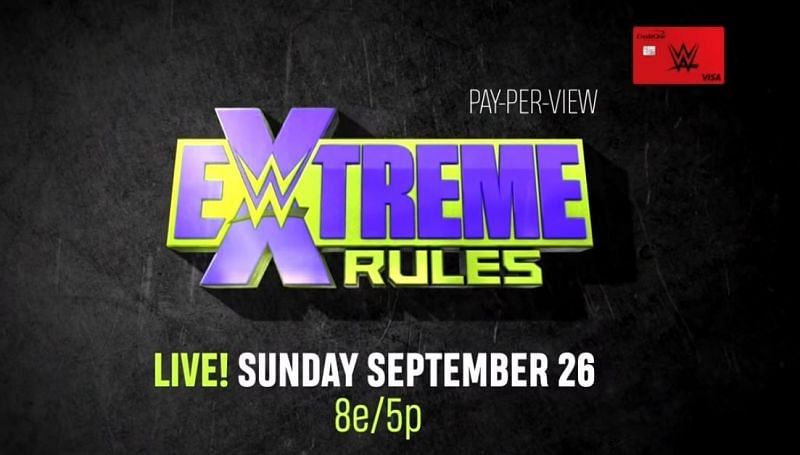 The poster for WWE Extreme Rules 2021