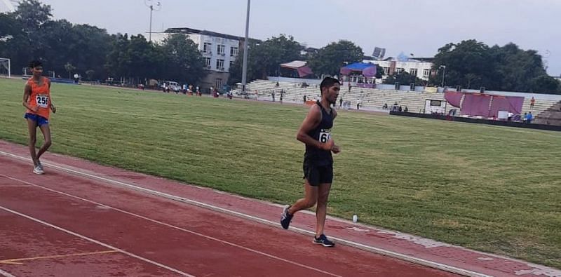 Suraj Panwar won the men&rsquo;s 20km title at the National U23 Athletics Championships