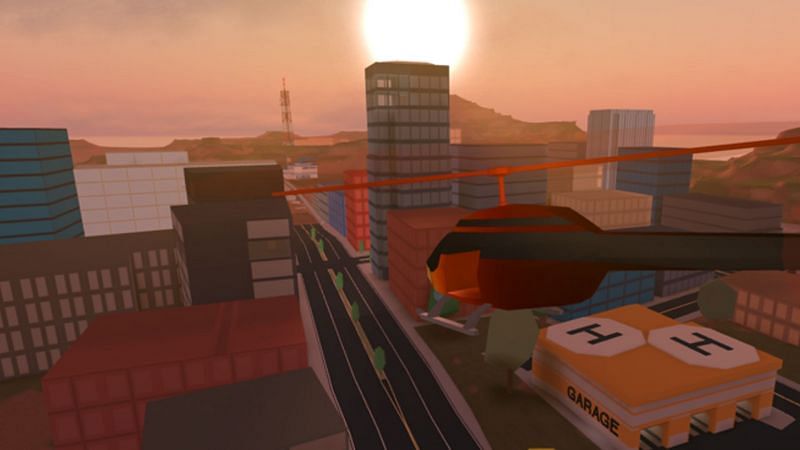 The world of Jailbreak. (Image via Roblox Corporation)