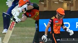 IPL 2021: [Watch] 2 dropped catches and a silly wicket as Kane Williamson gets 3rd time unlucky