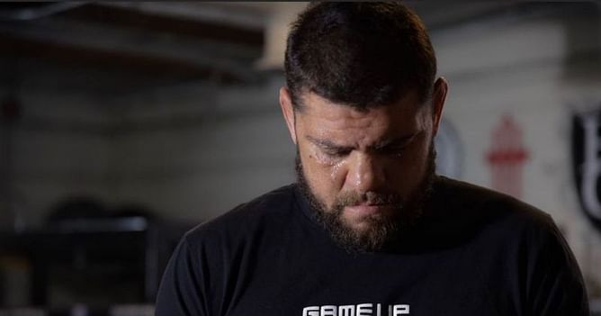 How many times has Nick Diaz been knocked out?