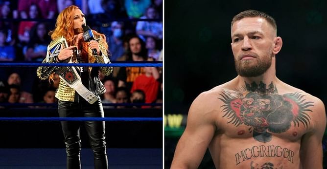 Becky Lynch name-drops Conor McGregor on WWE show