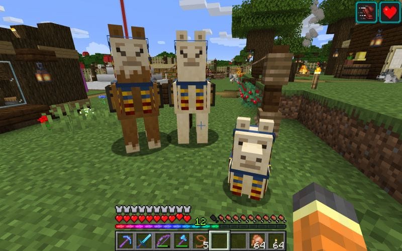 What Do Llamas Eat In Minecraft 