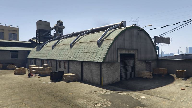The Darnell Bros Warehouse in GTA Online (Image via Rockstar Games)