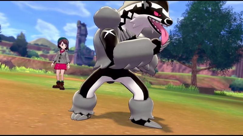 Obstagoon as it appears in Pokemon Sword and Shield (Image via The Pokemon Company)