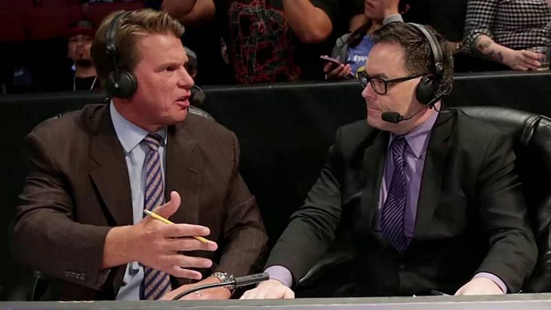 JBL and Mauro Ranallo on WWE SmackDown