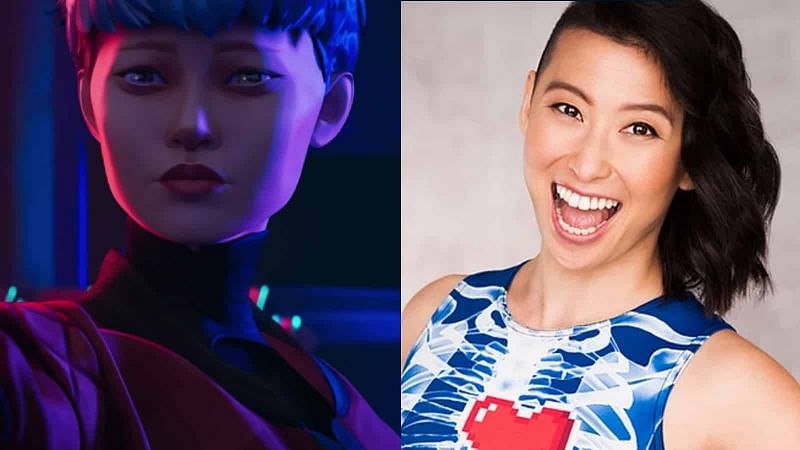 Erika Ishii the voice actor of Valkyrie (Image via Respawn)