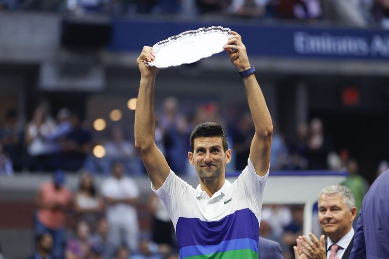 The Swiss heaped praise on Novak Djokovic's season