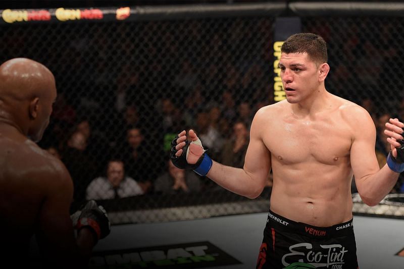 Nick Diaz continually taunted Anderson Silva in their fight at UFC 183