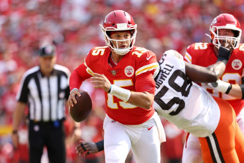 Kansas City Chiefs quarterback Patrick Mahomes