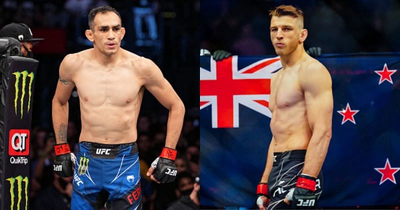 Tony Ferguson (left); Dan Hooker (right)