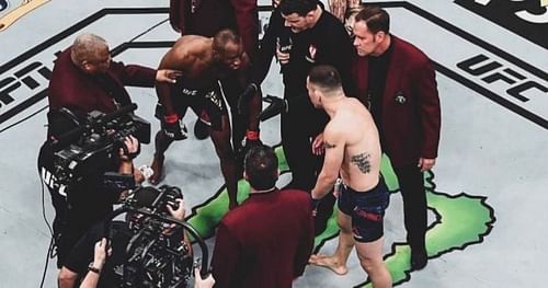 Kamaru Usman & Colby Covington [Image Courtesy: @colbycovmma on Instagram]