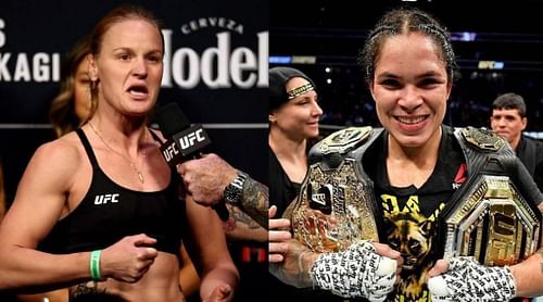 Amanda Nunes and Valentina Shevchenko