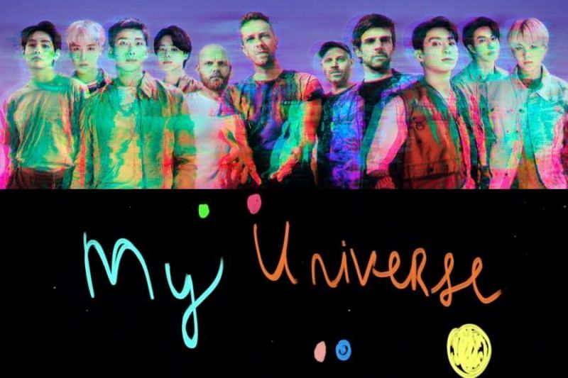 The Coldplay X BTS collaboration, &#039;My Universe&#039;, is finally here and fans love it (Image via Soompi)
