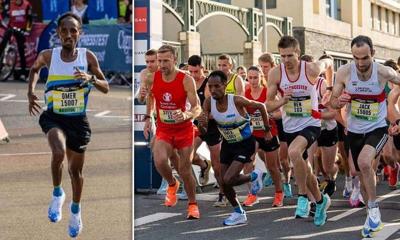 Omar Ahmed disqualified after accidentally winning half-marathon