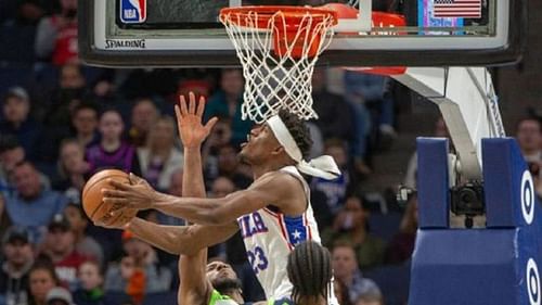 Jimmy Butler was one of the first NBA players to wear the ninja headband