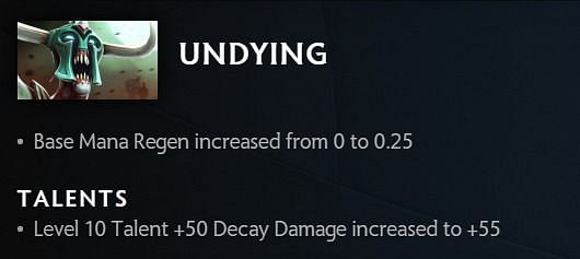 Undying Enter caption changes in Dota 2 7.30c