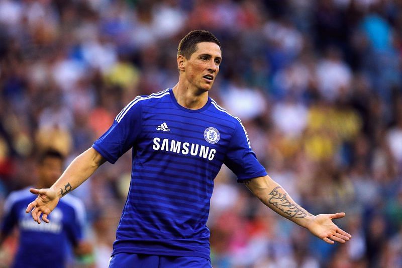 Fernando Torres largely failed to get going at Chelsea.