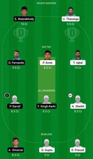 Dream11 Team for Bhairahawa Gladiators vs Lalitpur Patriots - Everest Premier League T20 2021.