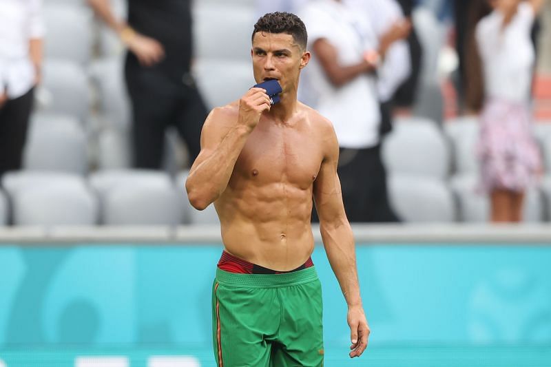 Cristiano Ronaldo shirtless at every World Cup stadium — in one