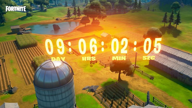 Fortnite Operation: Sky Fire countdown timer (Image via FortniteBRFeed/Twitter)