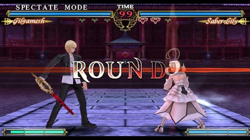 Saber Lily in Fate/Unlimited Codes (Image via Google)