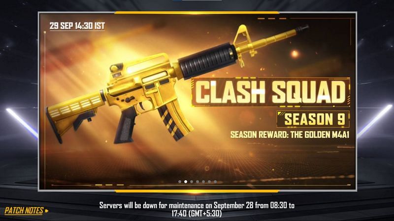 The maintenance has started and will be servers will be down until 5:40 pm IST (Image via Free Fire)