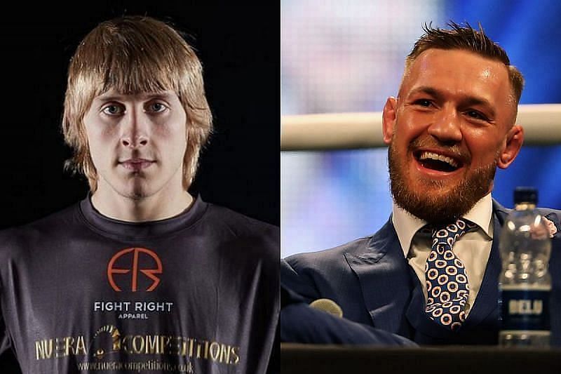 UFC newcomer Paddy Pimblett and former two-division champion Conor McGregor