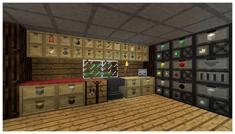 Storage Drawers (Image via CurseForge/Minecraft)