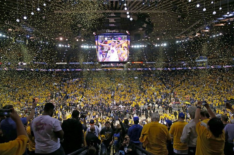Golden State Warriors defeat the Cleveland cavaliers in the 2017 Finals