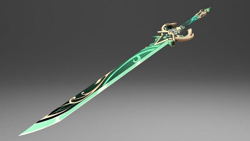 A look at the Primordial Jade Cutter (Image via Genshin Impact)