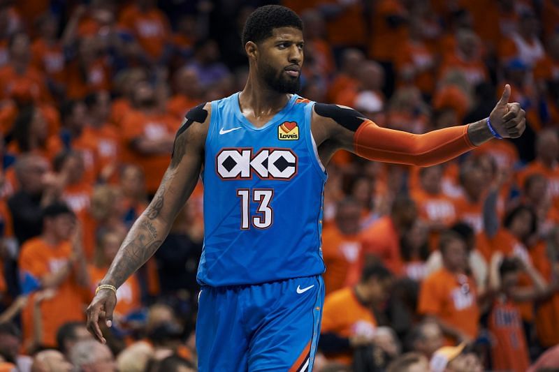 Paul George was at the peak of his offensive abilities with the Oklahoma City Thunder