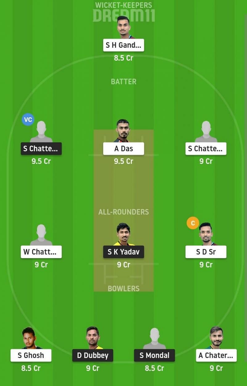 BB vs DD Dream11 Fantasy Suggestion #2