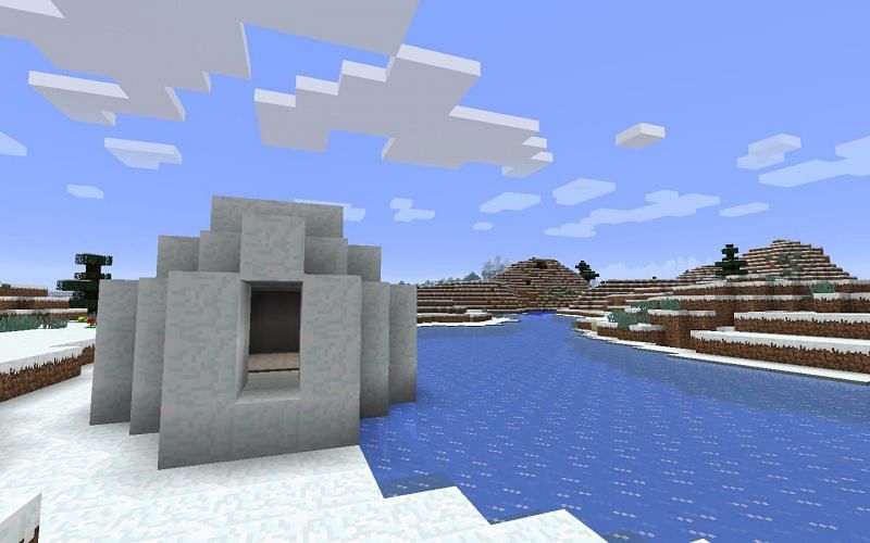 An igloos (Image via Minecraft)