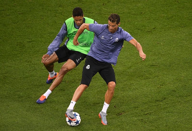Raphael Varane and Cristiano Ronaldo used to play together at Real Madrid