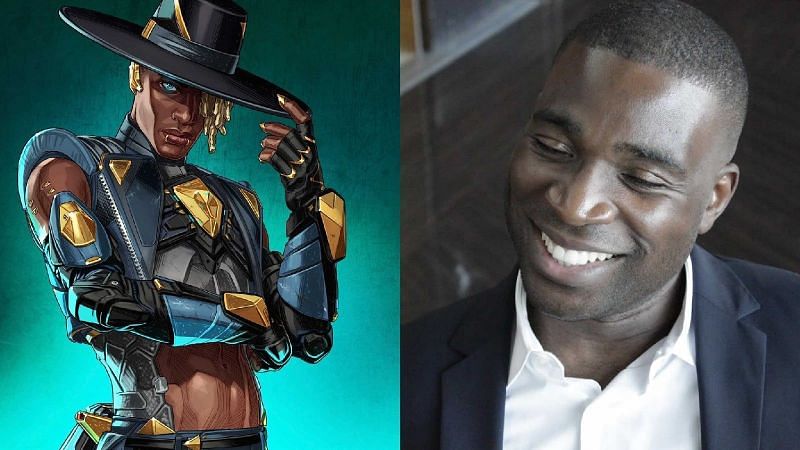 Ike Amadi the voice actor of Seer (Image via Respawn)