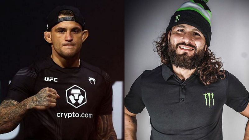 Dustin Poirier (left) and Jorge Masvidal (right) [Photo via @gambredfighter on IG]