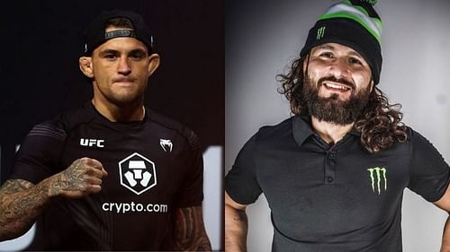 Dustin Poirier (left) and Jorge Masvidal (right) [Photo via @gambredfighter on IG]