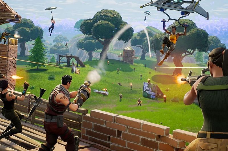 50 v 50, one of Fortnite&#039;s most popular LTMs, might be returning in Chapter 2 Season 8 (Image via Epic Games)